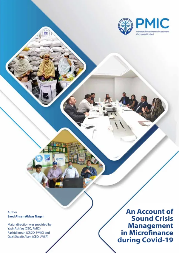 Cover of کووڈ-19 کے دوران مائیکرو فنانس میں بحران کا مؤثر انتظام
